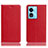 Coque Portefeuille Livre Cuir Etui Clapet H02P pour Oppo A18 Rouge