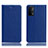 Coque Portefeuille Livre Cuir Etui Clapet H02P pour Oppo A93 5G Bleu