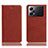 Coque Portefeuille Livre Cuir Etui Clapet H02P pour Oppo K10 Pro 5G Marron