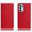 Coque Portefeuille Livre Cuir Etui Clapet H02P pour Oppo Reno6 5G Rouge