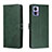 Coque Portefeuille Livre Cuir Etui Clapet H02X pour Motorola Moto Edge 30 Lite 5G Vert