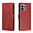 Coque Portefeuille Livre Cuir Etui Clapet H02X pour Motorola Moto Edge Plus (2023) 5G Rouge