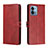 Coque Portefeuille Livre Cuir Etui Clapet H02X pour Motorola Moto G Stylus (2023) 4G Rouge