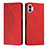 Coque Portefeuille Livre Cuir Etui Clapet H02X pour Nothing Phone 1 Rouge