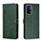 Coque Portefeuille Livre Cuir Etui Clapet H02X pour OnePlus Nord N200 5G Vert