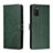 Coque Portefeuille Livre Cuir Etui Clapet H02X pour Samsung Galaxy M02s Vert