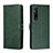 Coque Portefeuille Livre Cuir Etui Clapet H02X pour Sony Xperia 1 V Vert