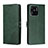 Coque Portefeuille Livre Cuir Etui Clapet H02X pour Xiaomi Redmi 10 India Vert