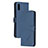 Coque Portefeuille Livre Cuir Etui Clapet H02X pour Xiaomi Redmi 9AT Bleu
