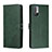 Coque Portefeuille Livre Cuir Etui Clapet H02X pour Xiaomi Redmi Note 10 5G Vert