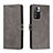 Coque Portefeuille Livre Cuir Etui Clapet H02X pour Xiaomi Redmi Note 11 Pro+ Plus 5G Gris