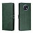 Coque Portefeuille Livre Cuir Etui Clapet H02X pour Xiaomi Redmi Note 9 5G Vert