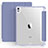 Coque Portefeuille Livre Cuir Etui Clapet H03 pour Apple iPad Air 4 10.9 (2020) Gris Lavende