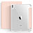 Coque Portefeuille Livre Cuir Etui Clapet H03 pour Apple iPad Air 4 10.9 (2020) Or Rose