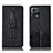 Coque Portefeuille Livre Cuir Etui Clapet H03P pour Motorola Moto Edge S30 Pro 5G Noir