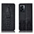 Coque Portefeuille Livre Cuir Etui Clapet H03P pour OnePlus Nord N300 5G Noir