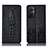 Coque Portefeuille Livre Cuir Etui Clapet H03P pour Oppo F21 Pro 5G Noir