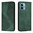 Coque Portefeuille Livre Cuir Etui Clapet H03X pour Motorola Moto G 5G (2023) Vert