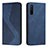 Coque Portefeuille Livre Cuir Etui Clapet H03X pour OnePlus Nord CE 5G Bleu