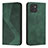 Coque Portefeuille Livre Cuir Etui Clapet H03X pour Samsung Galaxy A03 Vert