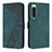 Coque Portefeuille Livre Cuir Etui Clapet H03X pour Sony Xperia 5 IV Vert