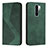 Coque Portefeuille Livre Cuir Etui Clapet H03X pour Xiaomi Poco M2 Vert