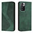 Coque Portefeuille Livre Cuir Etui Clapet H03X pour Xiaomi Poco X4 NFC Vert