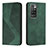 Coque Portefeuille Livre Cuir Etui Clapet H03X pour Xiaomi Redmi 10 4G Vert