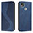 Coque Portefeuille Livre Cuir Etui Clapet H03X pour Xiaomi Redmi 9 Activ Bleu