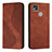 Coque Portefeuille Livre Cuir Etui Clapet H03X pour Xiaomi Redmi 9C Marron