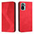 Coque Portefeuille Livre Cuir Etui Clapet H03X pour Xiaomi Redmi Note 10 4G Rouge