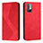 Coque Portefeuille Livre Cuir Etui Clapet H03X pour Xiaomi Redmi Note 10 5G Rouge