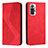 Coque Portefeuille Livre Cuir Etui Clapet H03X pour Xiaomi Redmi Note 10 Pro 4G Rouge