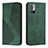 Coque Portefeuille Livre Cuir Etui Clapet H03X pour Xiaomi Redmi Note 10T 5G Vert