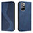 Coque Portefeuille Livre Cuir Etui Clapet H03X pour Xiaomi Redmi Note 11S 5G Bleu