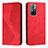 Coque Portefeuille Livre Cuir Etui Clapet H03X pour Xiaomi Redmi Note 11S 5G Rouge