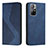 Coque Portefeuille Livre Cuir Etui Clapet H03X pour Xiaomi Redmi Note 11T 5G Bleu