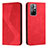 Coque Portefeuille Livre Cuir Etui Clapet H03X pour Xiaomi Redmi Note 11T 5G Rouge