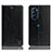 Coque Portefeuille Livre Cuir Etui Clapet H04P pour Motorola Moto Edge Plus (2022) 5G Noir