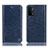 Coque Portefeuille Livre Cuir Etui Clapet H04P pour Oppo A54 5G Bleu