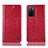 Coque Portefeuille Livre Cuir Etui Clapet H04P pour Oppo A55S 5G Rouge