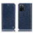 Coque Portefeuille Livre Cuir Etui Clapet H04P pour Oppo A56 5G Bleu