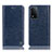 Coque Portefeuille Livre Cuir Etui Clapet H04P pour Oppo A93s 5G Bleu
