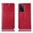 Coque Portefeuille Livre Cuir Etui Clapet H04P pour Oppo A93s 5G Rouge
