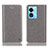 Coque Portefeuille Livre Cuir Etui Clapet H04P pour Oppo F23 5G Gris