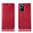 Coque Portefeuille Livre Cuir Etui Clapet H04P pour Oppo Find X5 Lite 5G Rouge