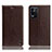 Coque Portefeuille Livre Cuir Etui Clapet H04P pour Oppo K9X 5G Marron