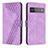 Coque Portefeuille Livre Cuir Etui Clapet H04X pour Google Pixel 6 Pro 5G Violet