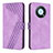 Coque Portefeuille Livre Cuir Etui Clapet H04X pour Huawei Enjoy 50 Pro Violet