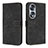 Coque Portefeuille Livre Cuir Etui Clapet H04X pour Huawei Honor 70 5G Noir